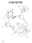 Diagram for 09 - Dispenser Front