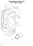 Diagram for 02 - Refrigerator Liner