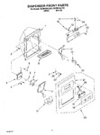 Diagram for 09 - Dispenser Front