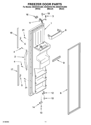 Diagram for GD2SHAXLB00