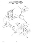 Diagram for 08 - Dispenser Front