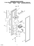 Diagram for 07 - Freezer Door Parts