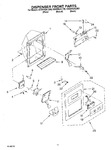 Diagram for 09 - Dispenser Front