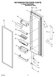 Diagram for 06 - Refrigerator Door Parts