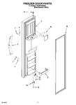 Diagram for 07 - Freezer Door Parts