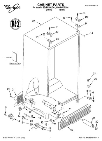 Diagram for GD5PHAXLB01