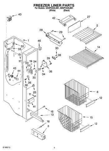 Diagram for GD5PHAXLB01