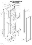 Diagram for 07 - Freezer Door Parts