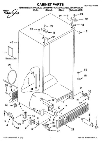 Diagram for GD5RHAXNL00