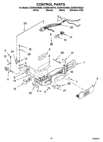 Diagram for GD5RHAXNT00