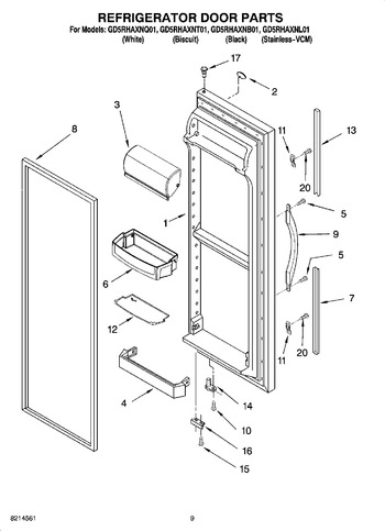 Diagram for GD5RHAXNB01