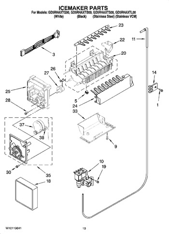 Diagram for GD5RHAXTL00