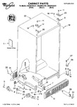 Diagram for 01 - Cabinet Parts