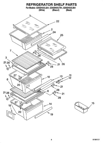 Diagram for GD5SHAXLB01