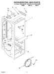 Diagram for 02 - Refrigerator Liner Parts