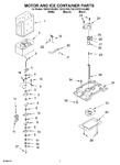 Diagram for 05 - Motor And Ice Container Parts