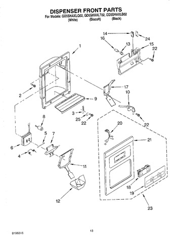 Diagram for GD5SHAXLT02