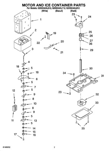 Diagram for GD5SHAXLQ12