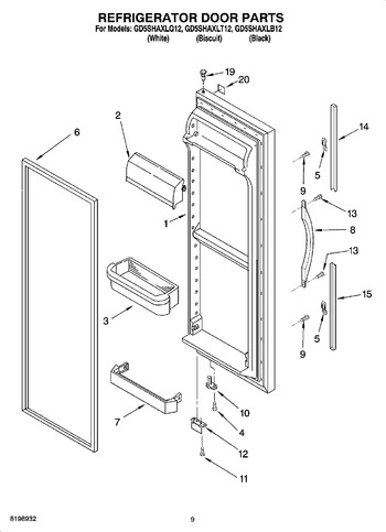 Diagram for GD5SHAXLB12