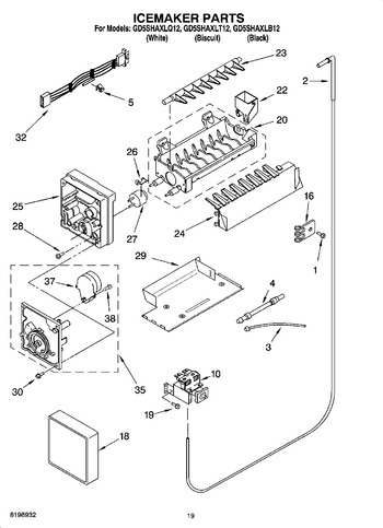 Diagram for GD5SHAXLB12