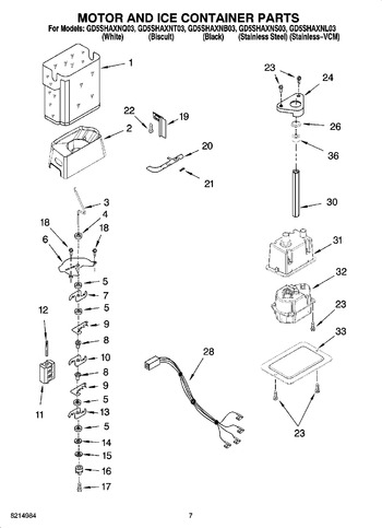 Diagram for GD5SHAXNB03