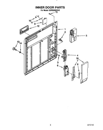 Diagram for GDP8500XXN2