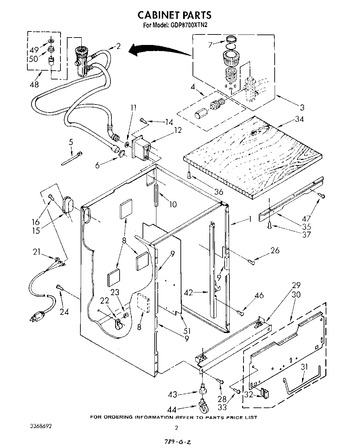 Diagram for GDP8700XTN2