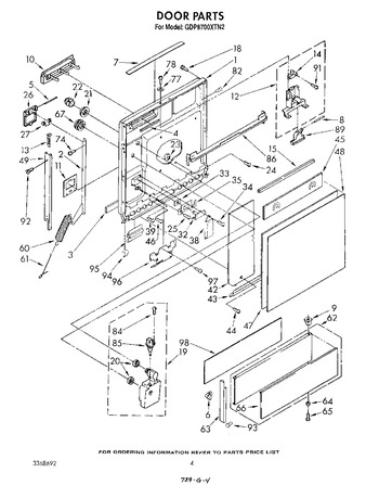 Diagram for GDP8700XTN2