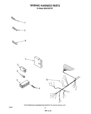 Diagram for GDP8700XTN2