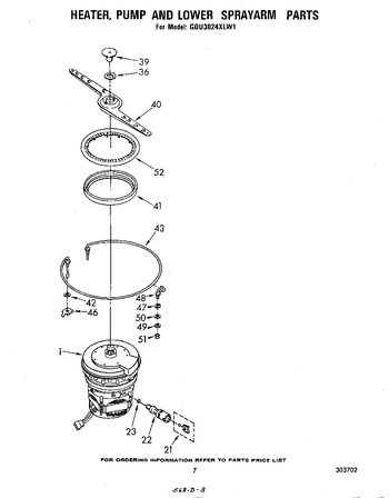 Diagram for GDU3024XLW1