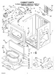 Diagram for 02 - Cabinet Parts