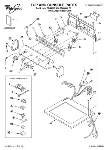 Diagram for GEQ9800LG0