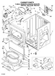 Diagram for 02 - Cabinet Parts