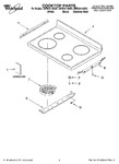 Diagram for 01 - Cooktop Parts