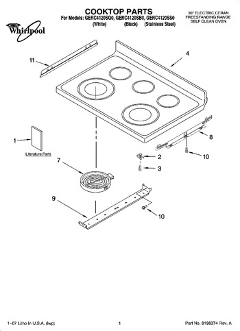 Diagram for GERC4120SB0