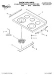 Diagram for 01 - Cooktop Parts