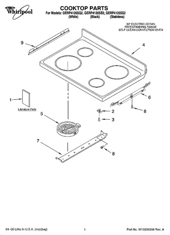 Diagram for GERP4120SB2