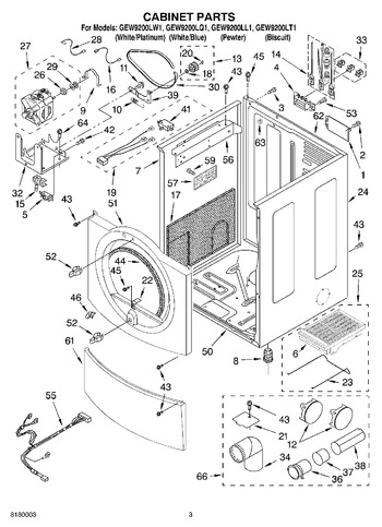 Diagram for GEW9200LL1