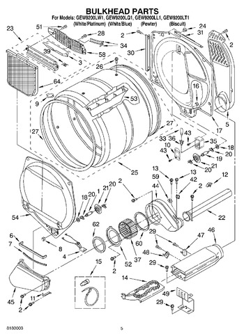 Diagram for GEW9200LT1