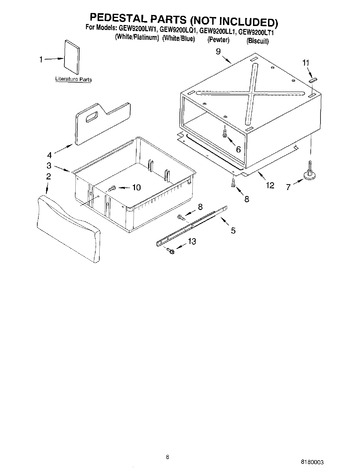 Diagram for GEW9200LT1