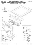 Diagram for 01 - Top And Console Parts