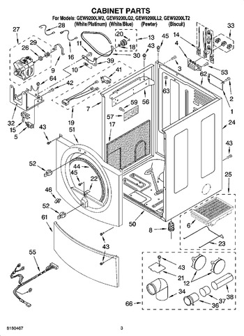 Diagram for GEW9200LT2