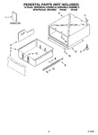 Diagram for 05 - Pedestal Parts (not Included), Optional Parts (not Included)