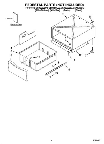 Diagram for GEW9200LL2