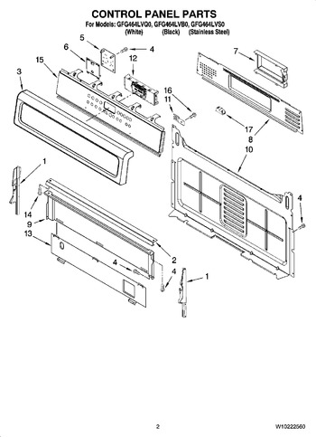 Diagram for GFG464LVQ0