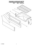 Diagram for 05 - Drawer & Broiler Parts