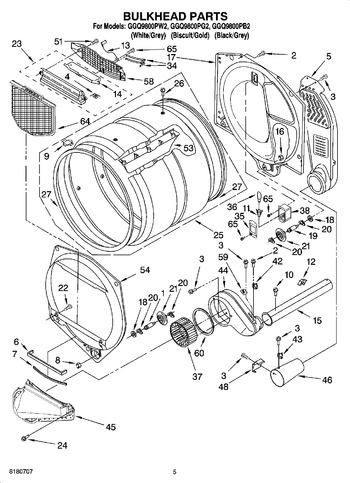 Diagram for GGQ9800PG2