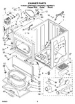 Diagram for 02 - Cabinet Parts