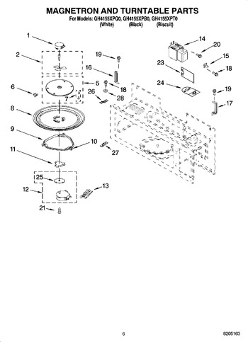 Diagram for GH4155XPT0