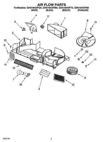 Diagram for GH5184XPQ0